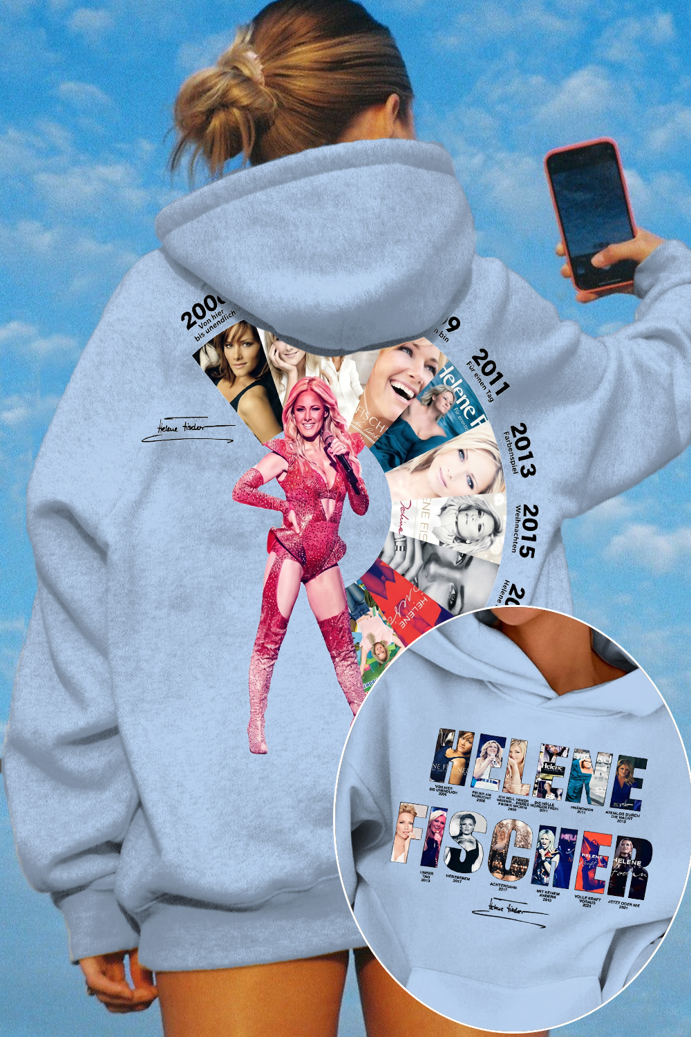 Helene Fischer 2-Sided Hoodie