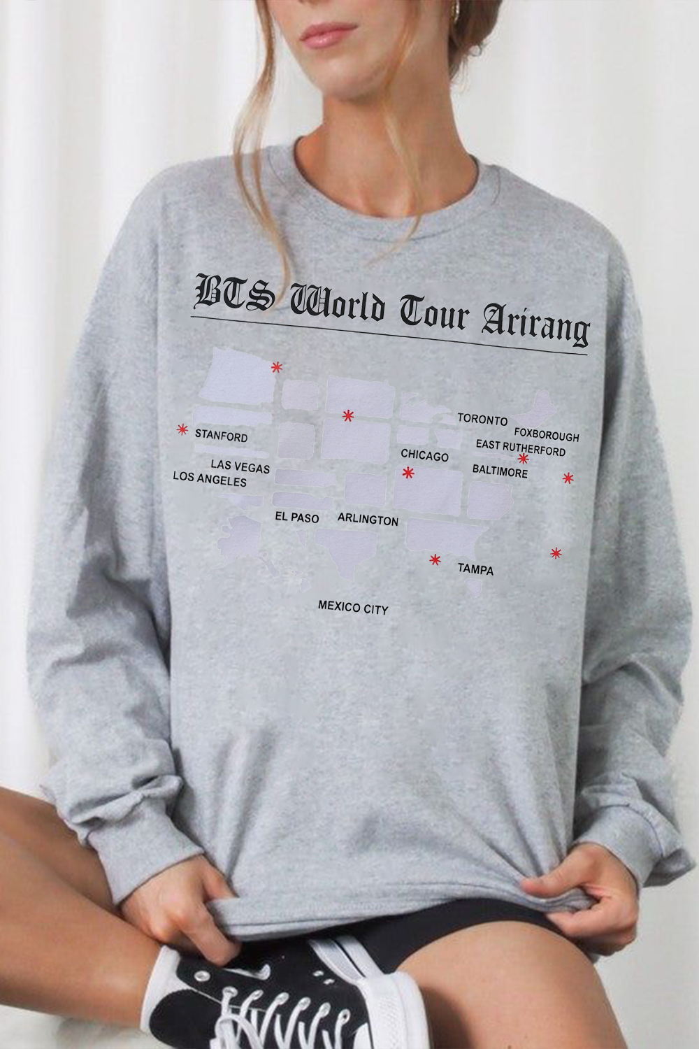 BTS Mexico City Tour Sweatshirt