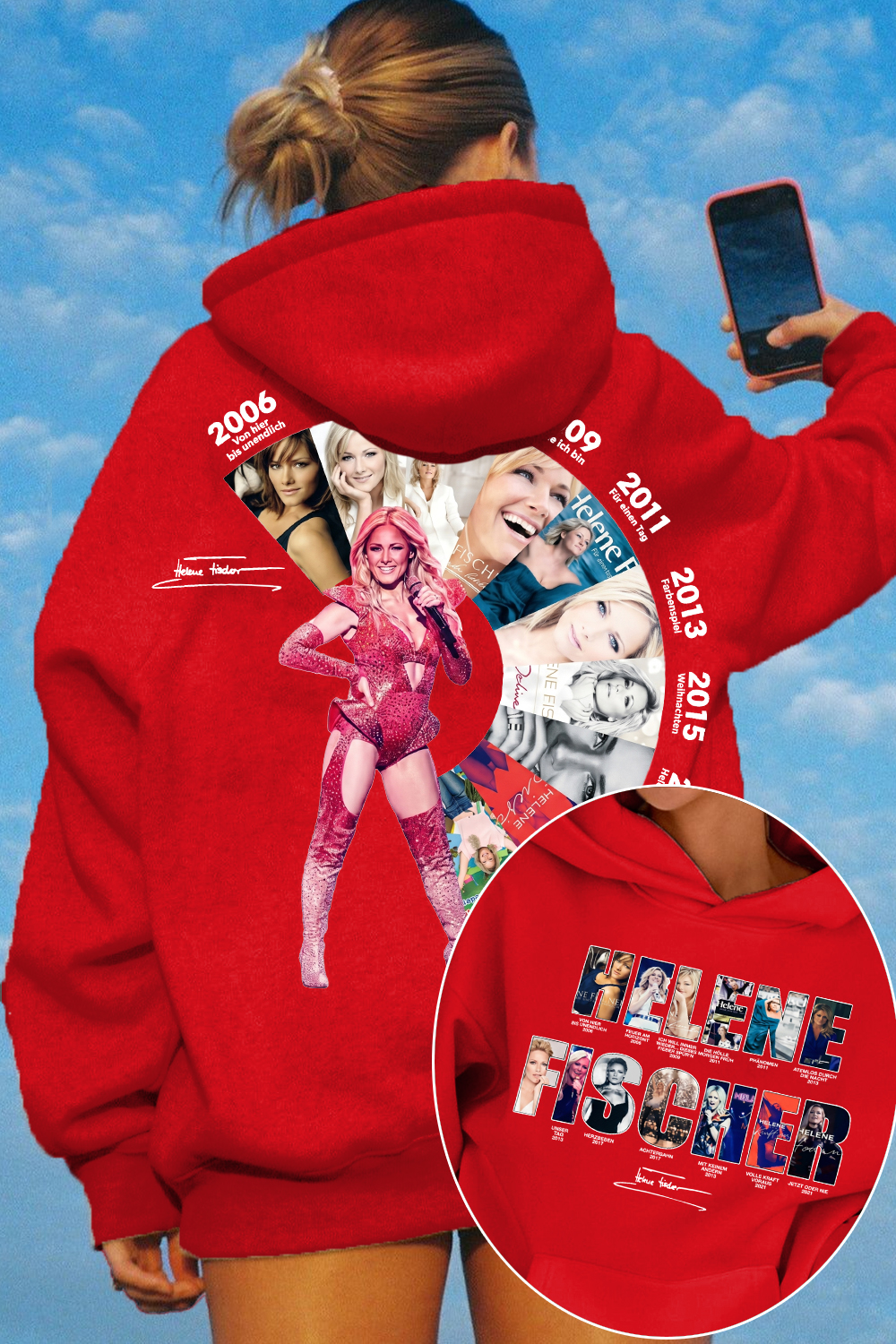 Helene Fischer 2-Sided Hoodie