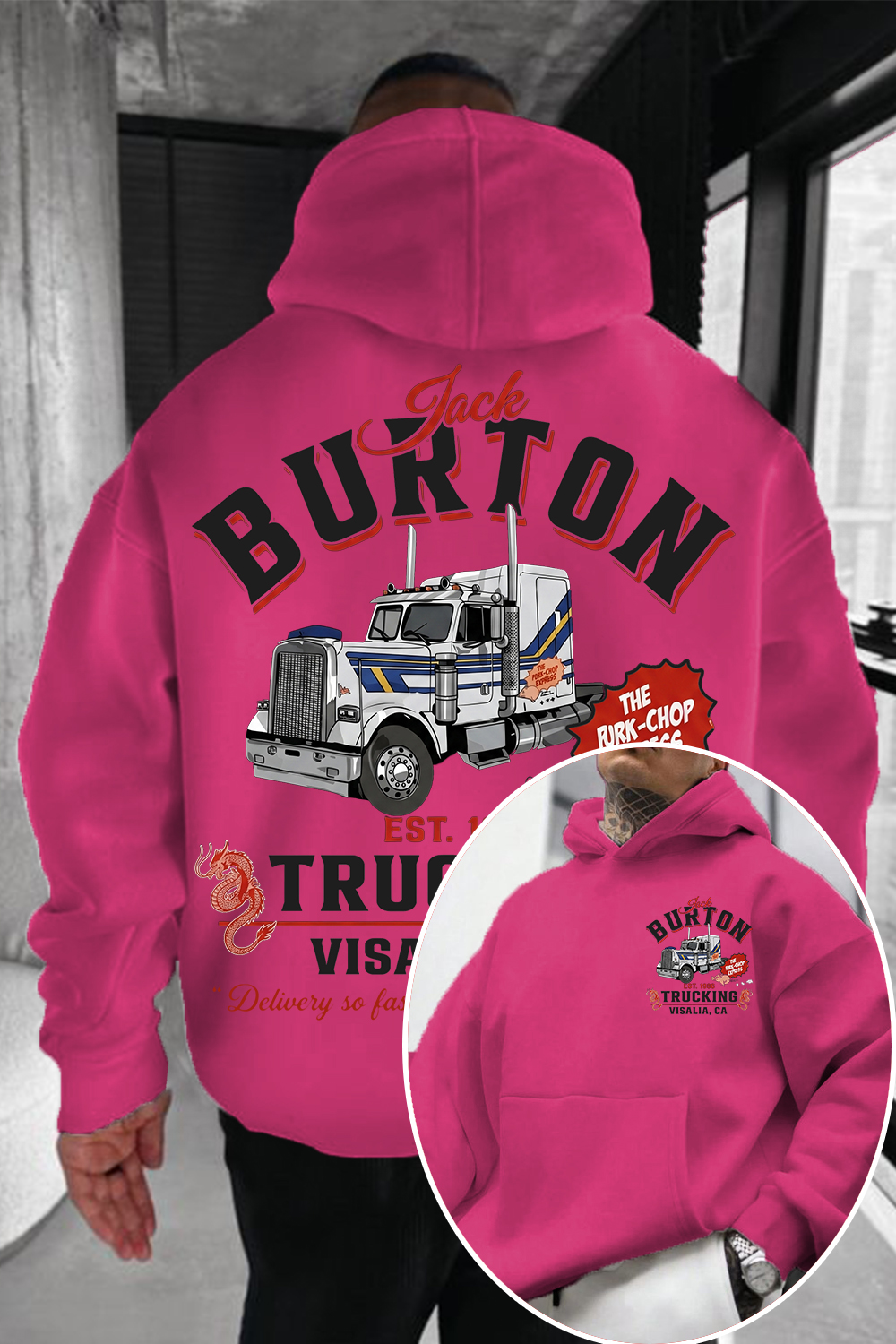 🚛 Jack Burton Fans Hoodie