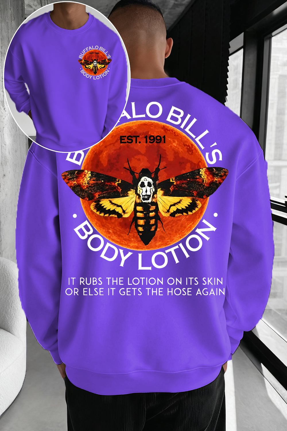The Silence of the Lambs Movie Sweatshirt