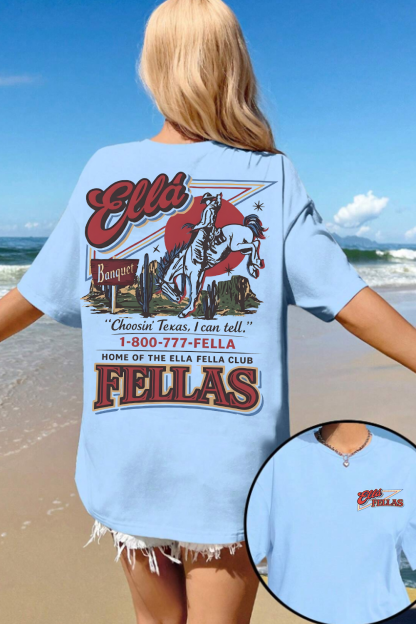 Ella Fella Club 2-Sided Shirt For Women