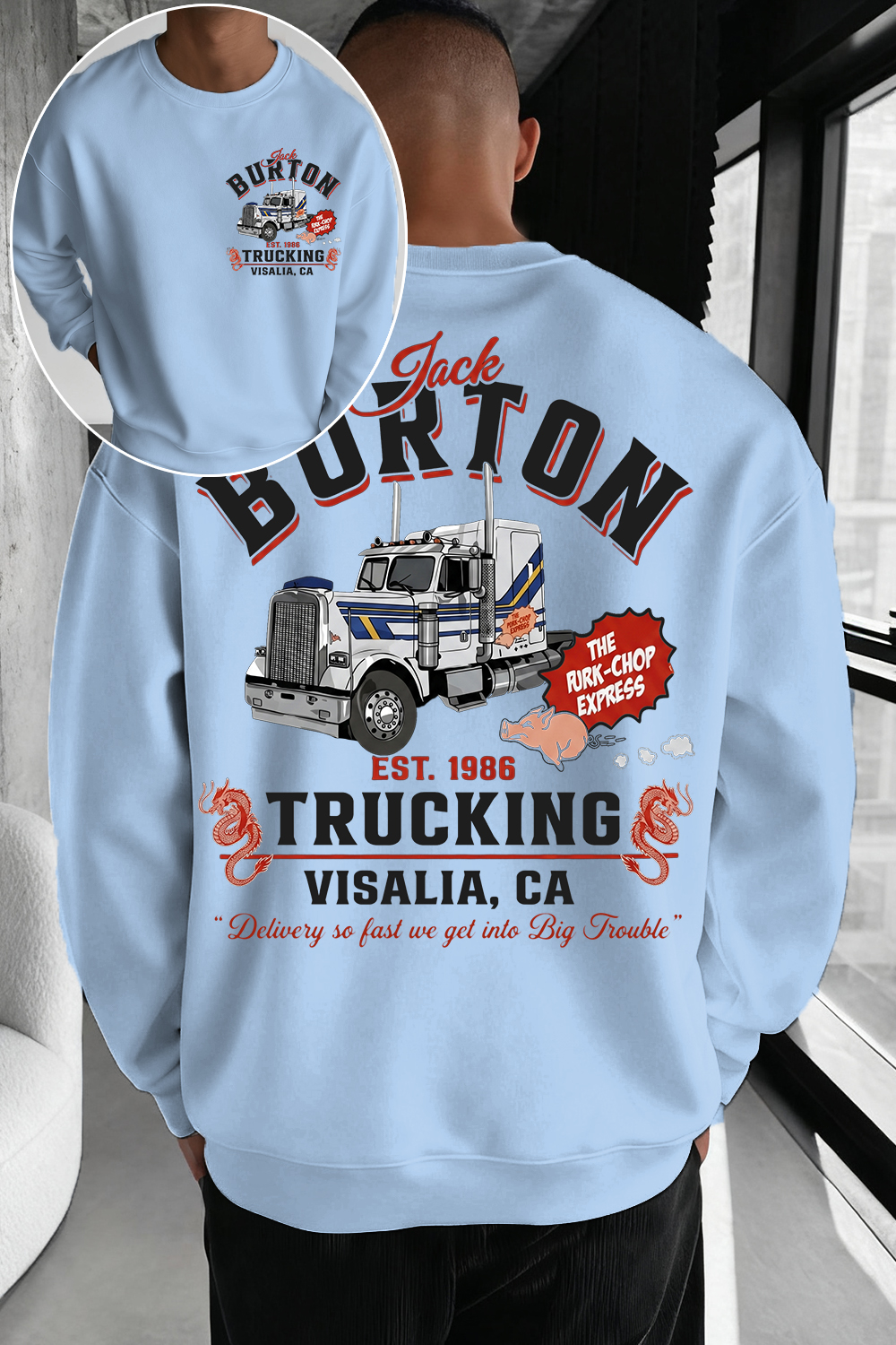 🚛 Jack Burton Fans Sweatshirt