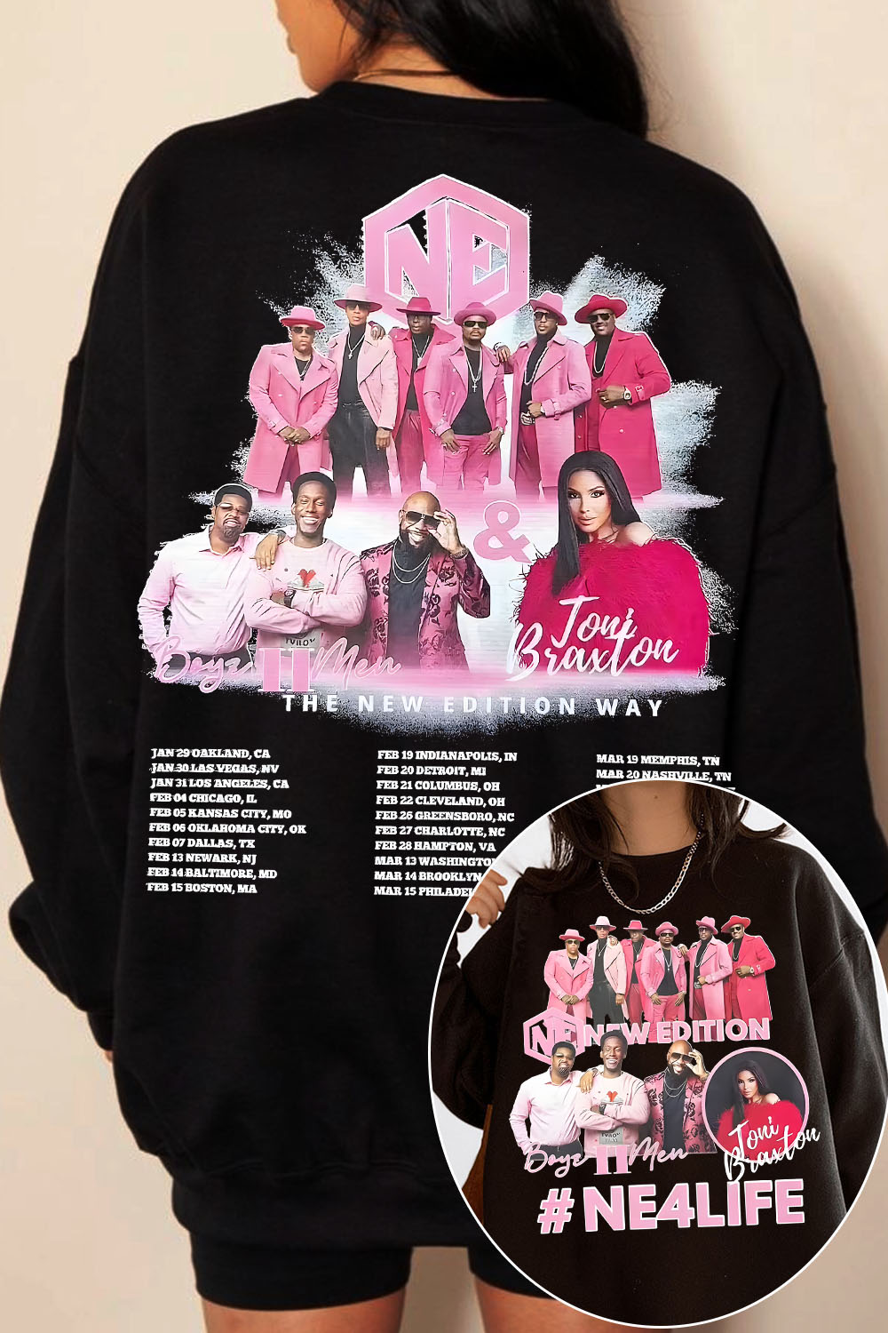 New Edition 2026 Tour Sweatshirt