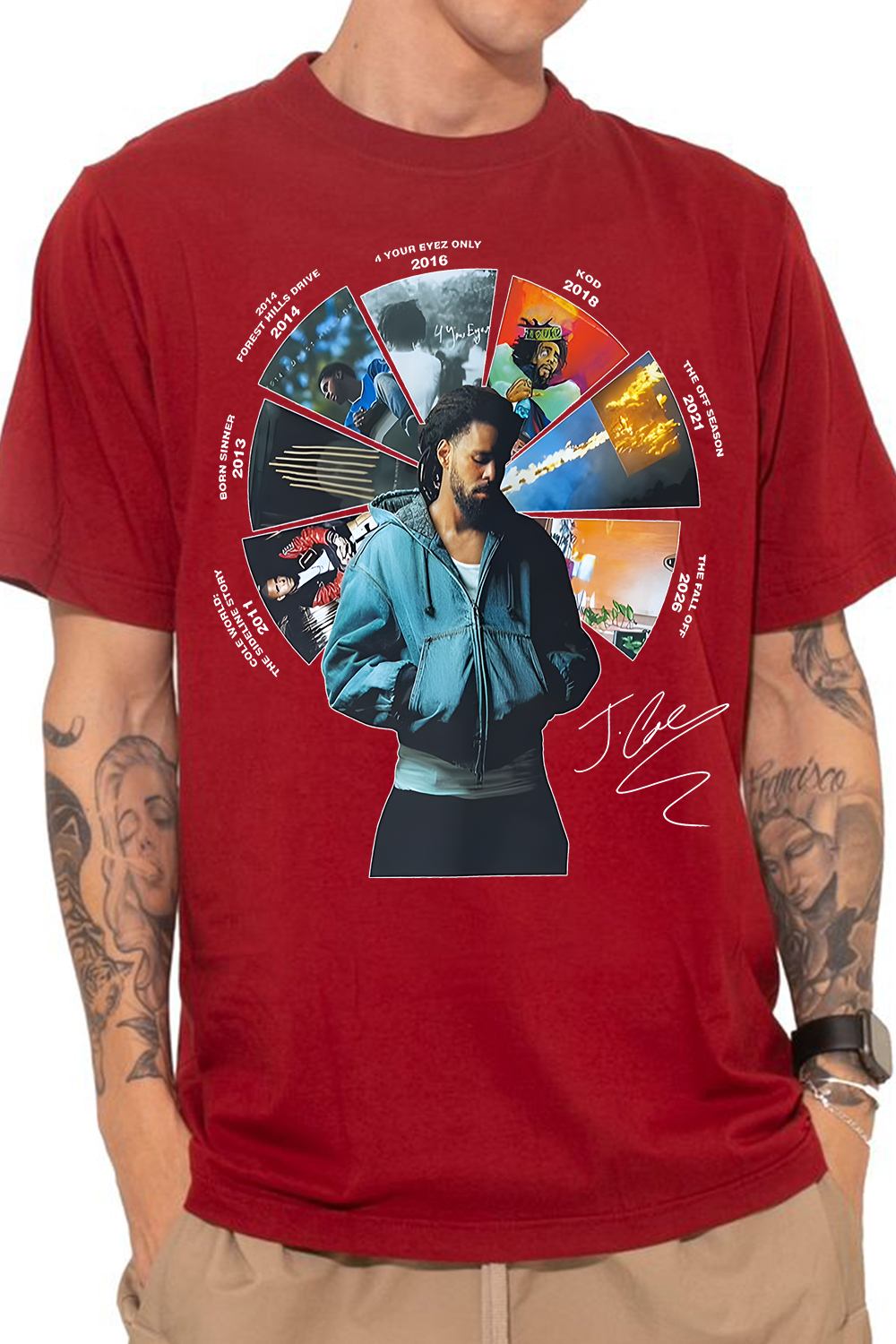 J.Cole Albums Shirt