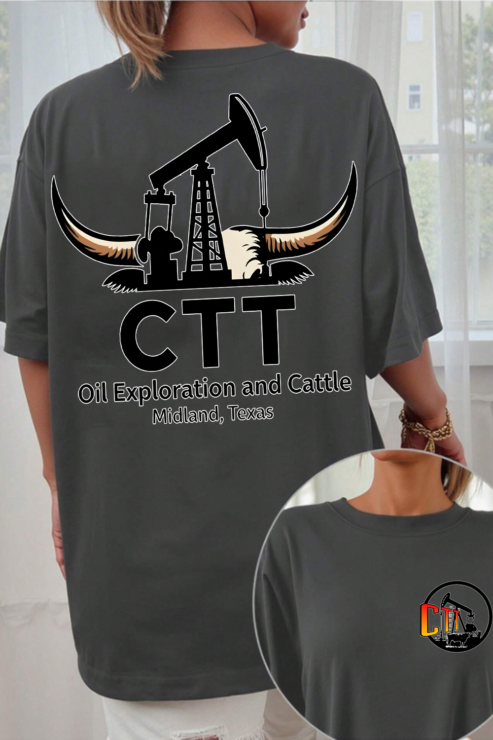 CTT Oil Exploration & Cattle Shirt