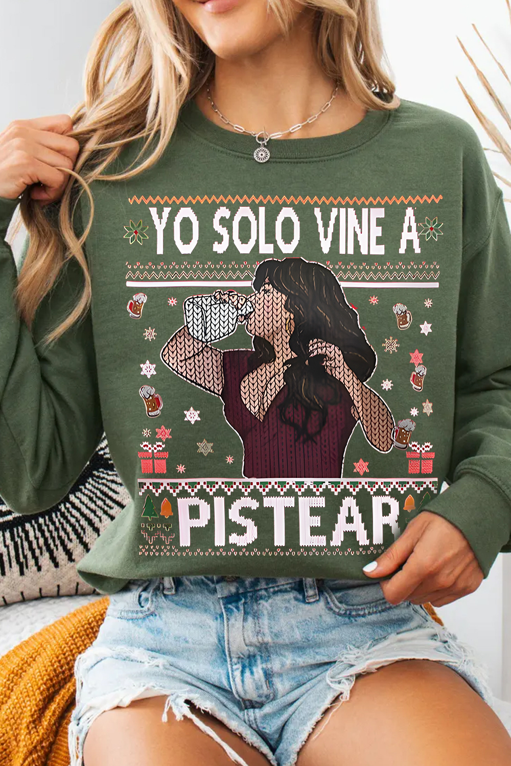 Funny Jenni Rivera Graphic Sweatshirt For Xmas 2025