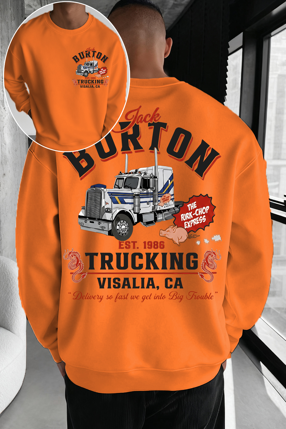 🚛 Jack Burton Fans Sweatshirt