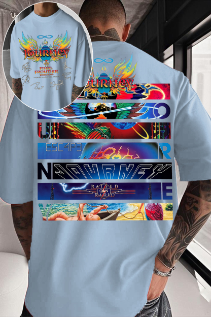 Journey Band Fan Tee