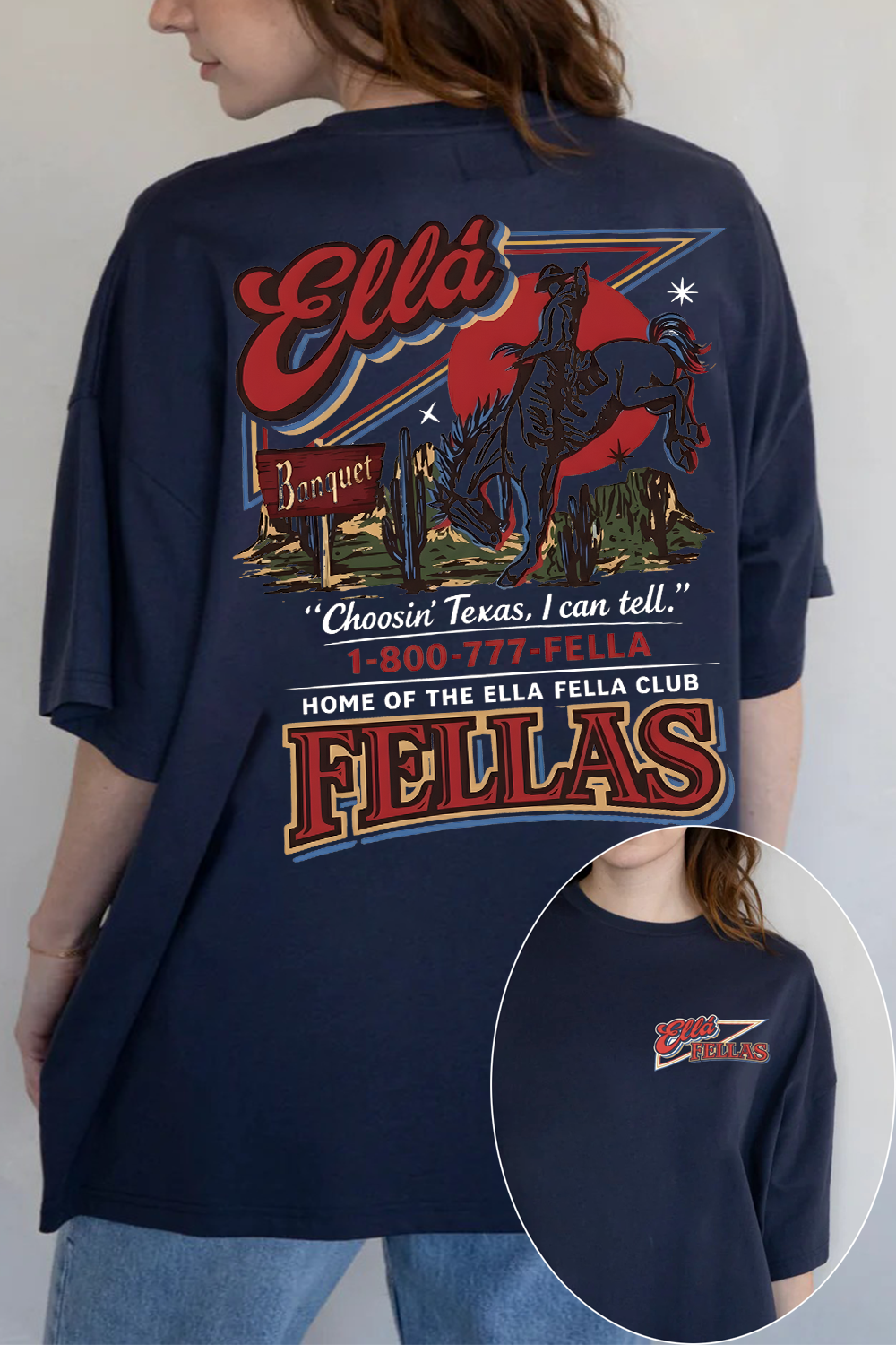 Ella Fella Club 2-Sided Shirt For Women