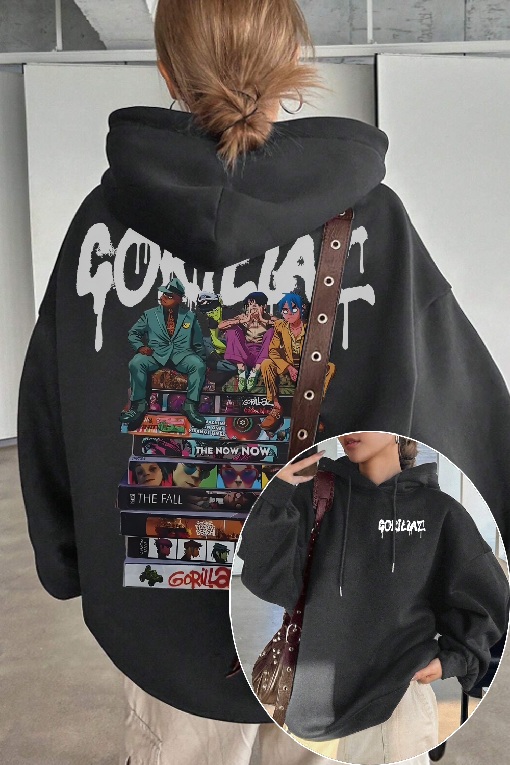 Gorillaz Hoodie For Women