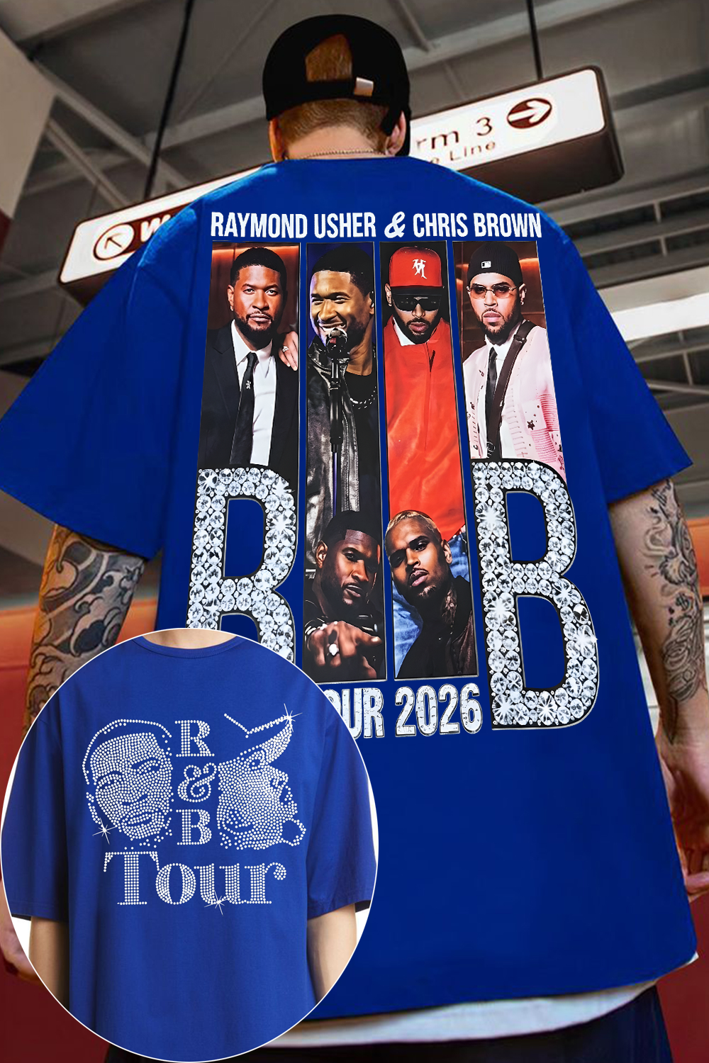 Raymond Usher & Chris Brown Shirt
