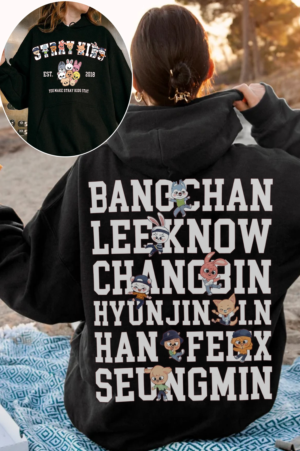 Stray Kids Skzoo Hoodie