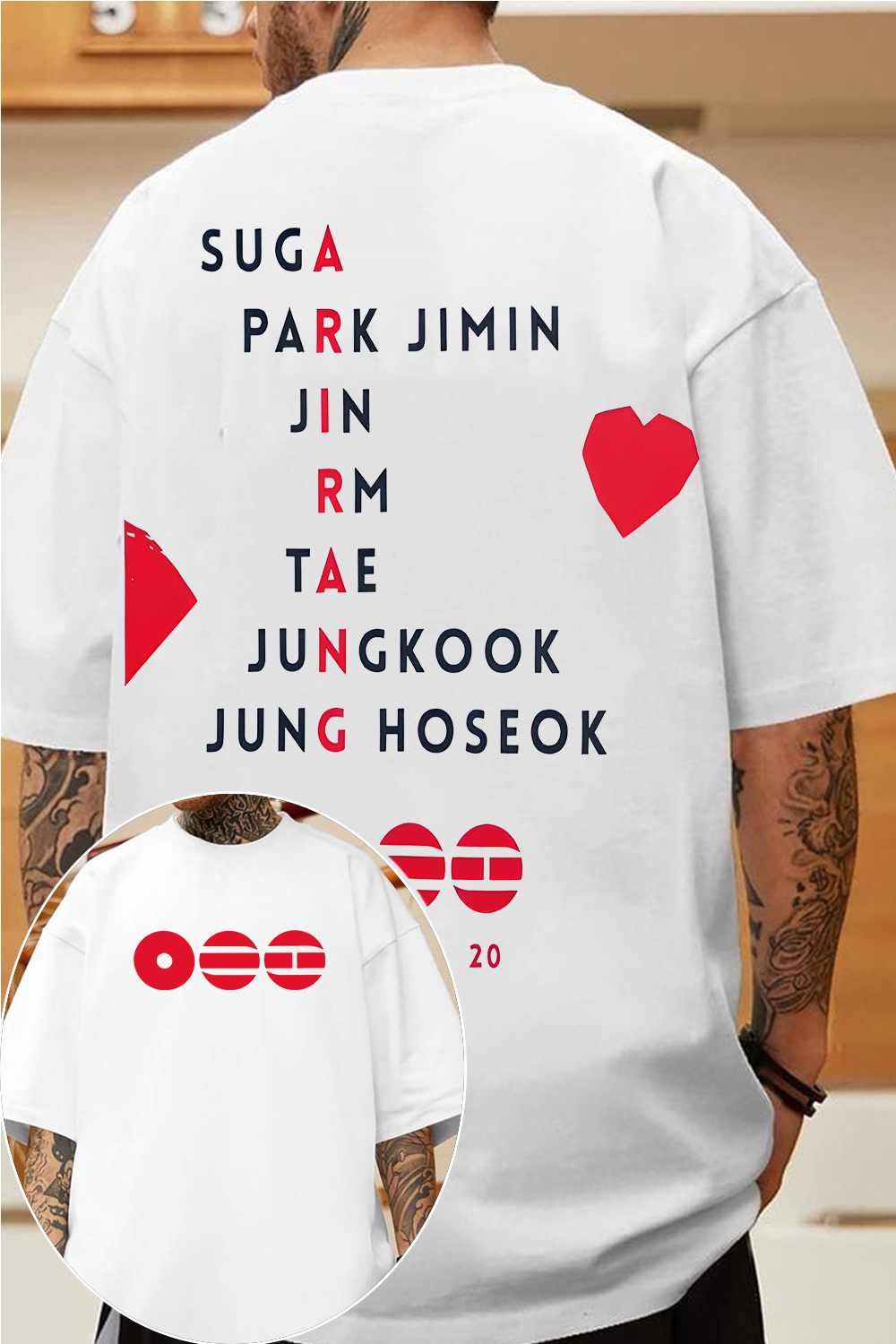BTS Army Arirang Tee For Men