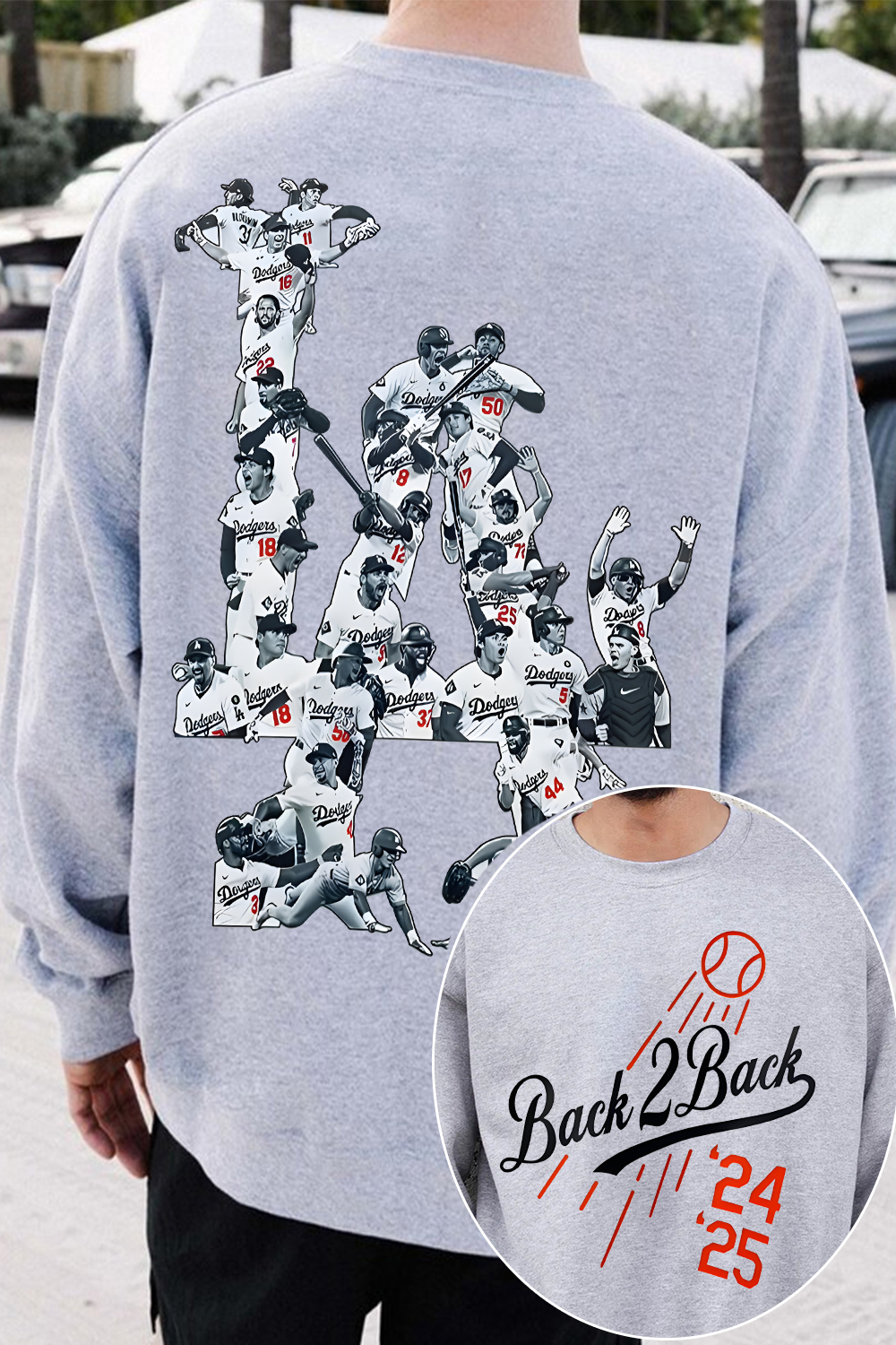 Dodgers Baseball Sweatshirt