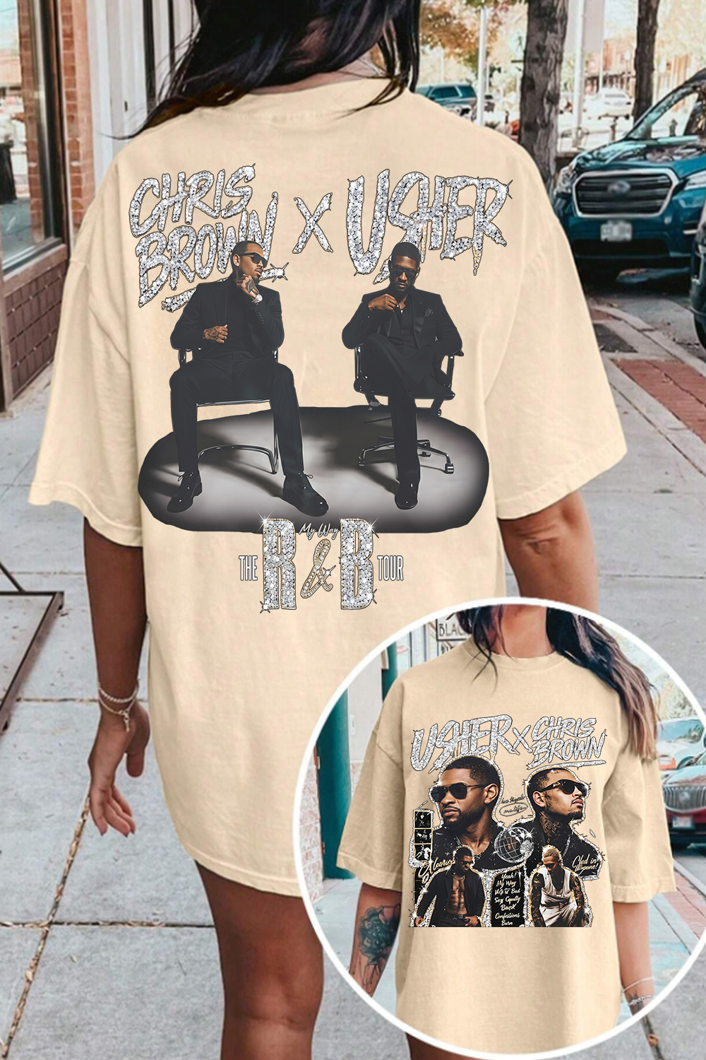 Chrisbrown & Usher Tee