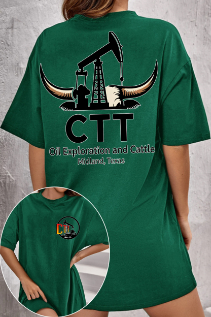 CTT Oil Exploration & Cattle Shirt