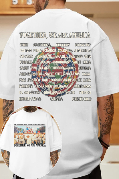 America BadBunny Tee For Men