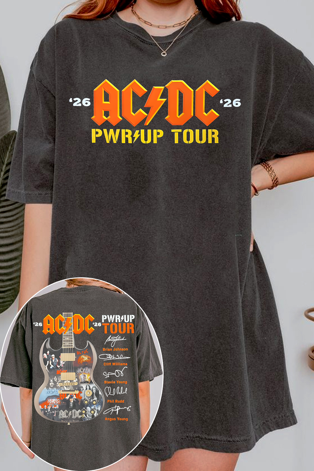 AC/DC 2026 Tour Women's Tee