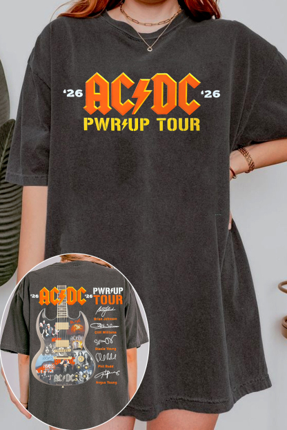 AC/DC 2026 Tour Women's Tee