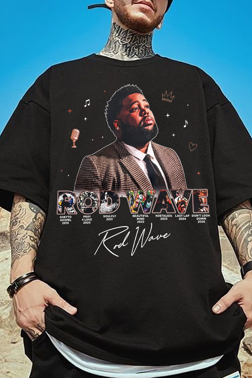 Rod Wave Print Shirt
