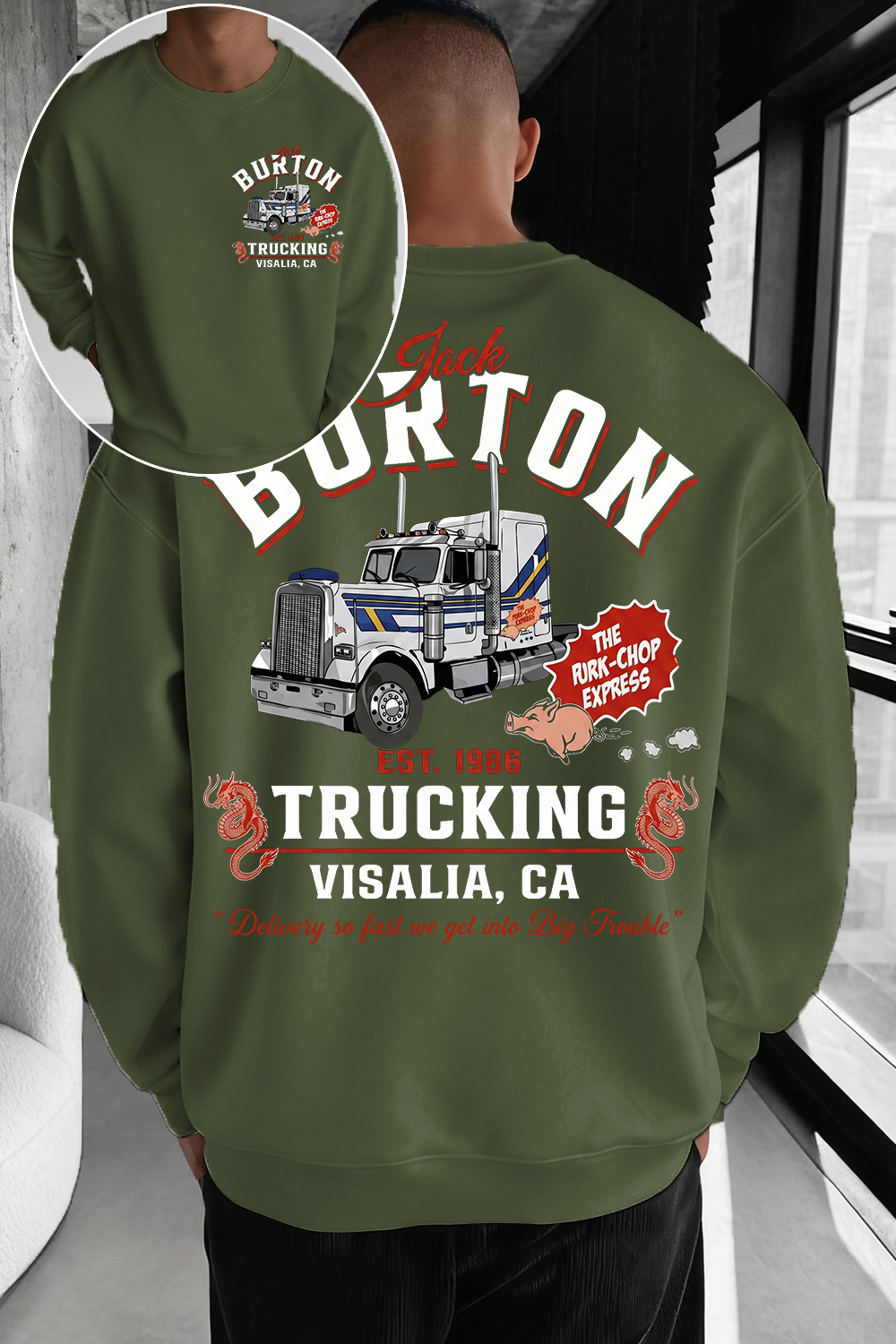 🚛 Jack Burton Fans Sweatshirt