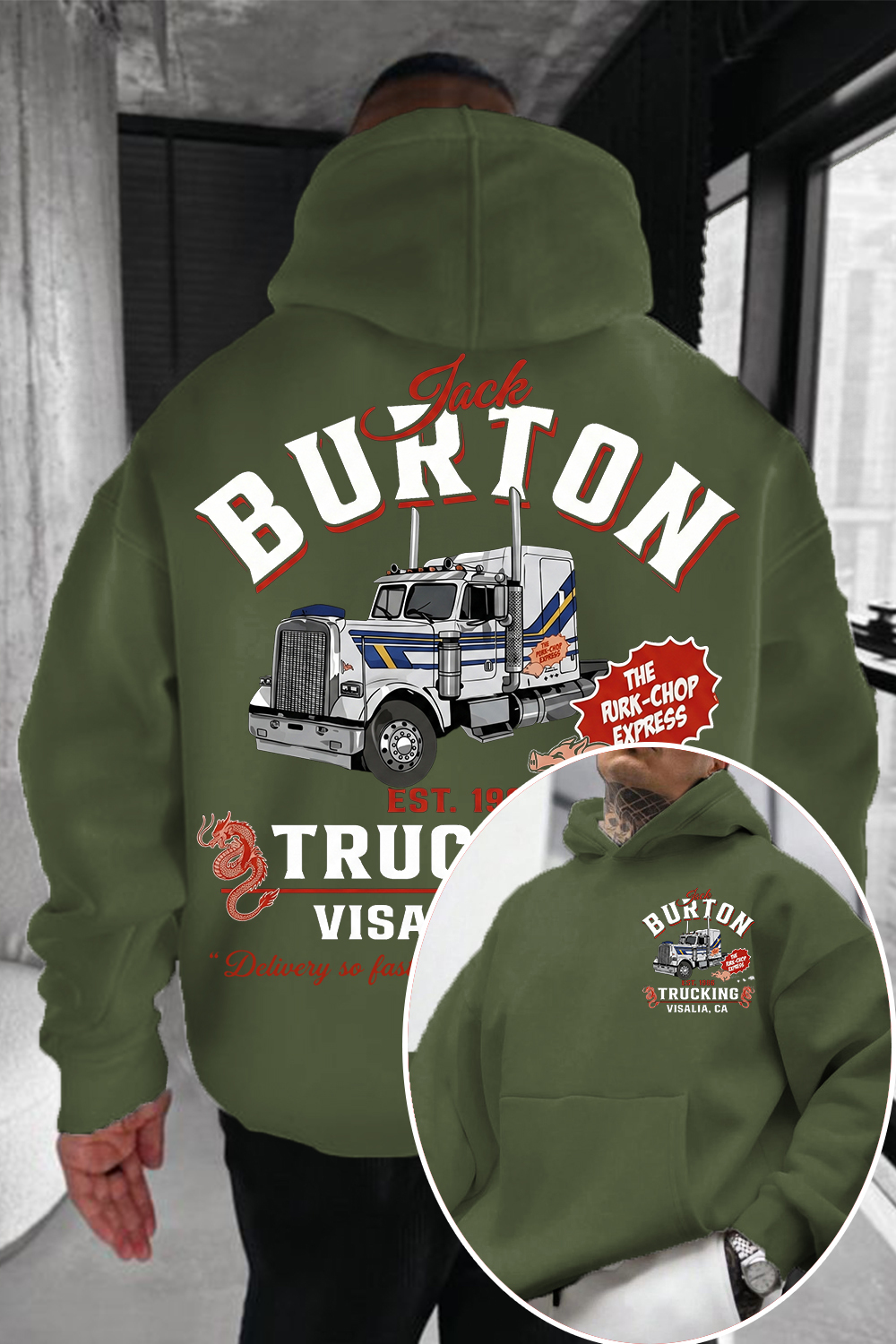 🚛 Jack Burton Fans Hoodie