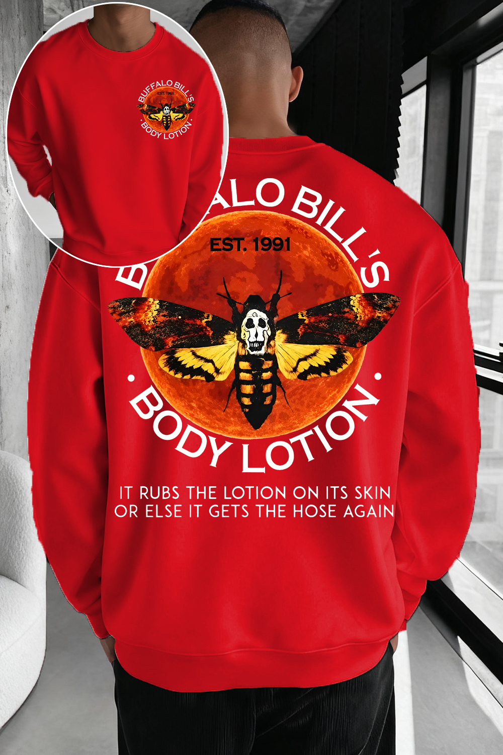 The Silence of the Lambs Movie Sweatshirt