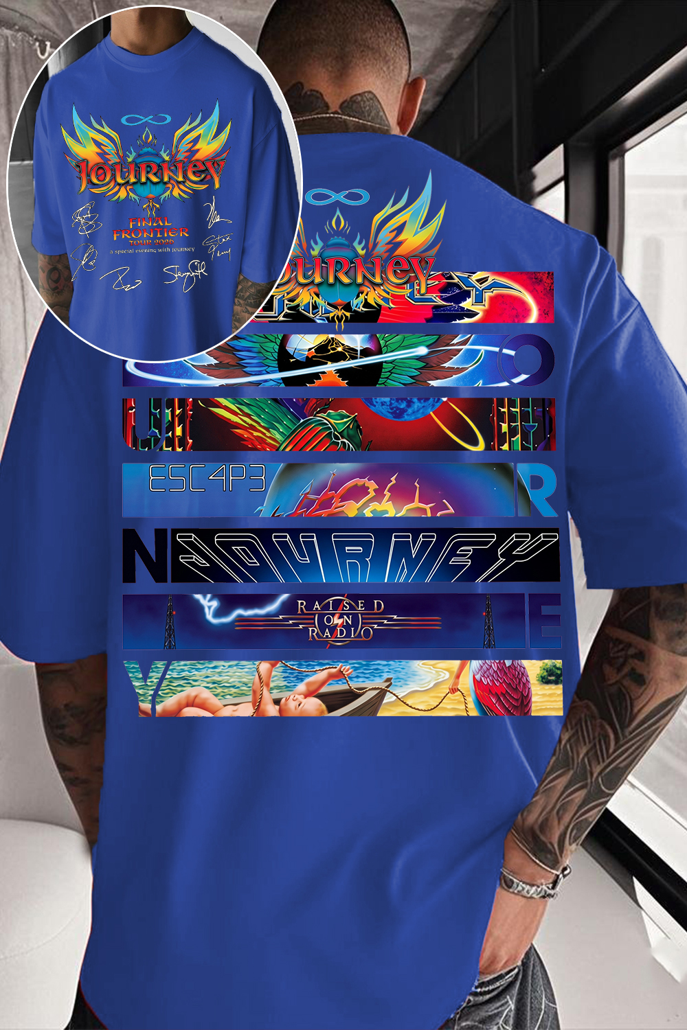 Journey Band Fan Tee