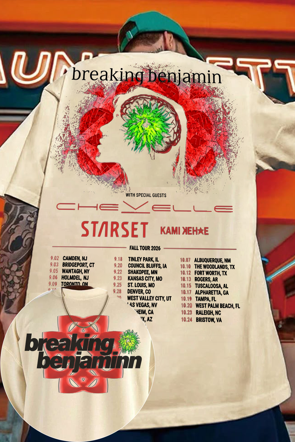 Breaking Benjamin Shirt