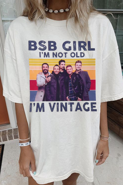 BSB GIRL short sleeve loose t-shirt