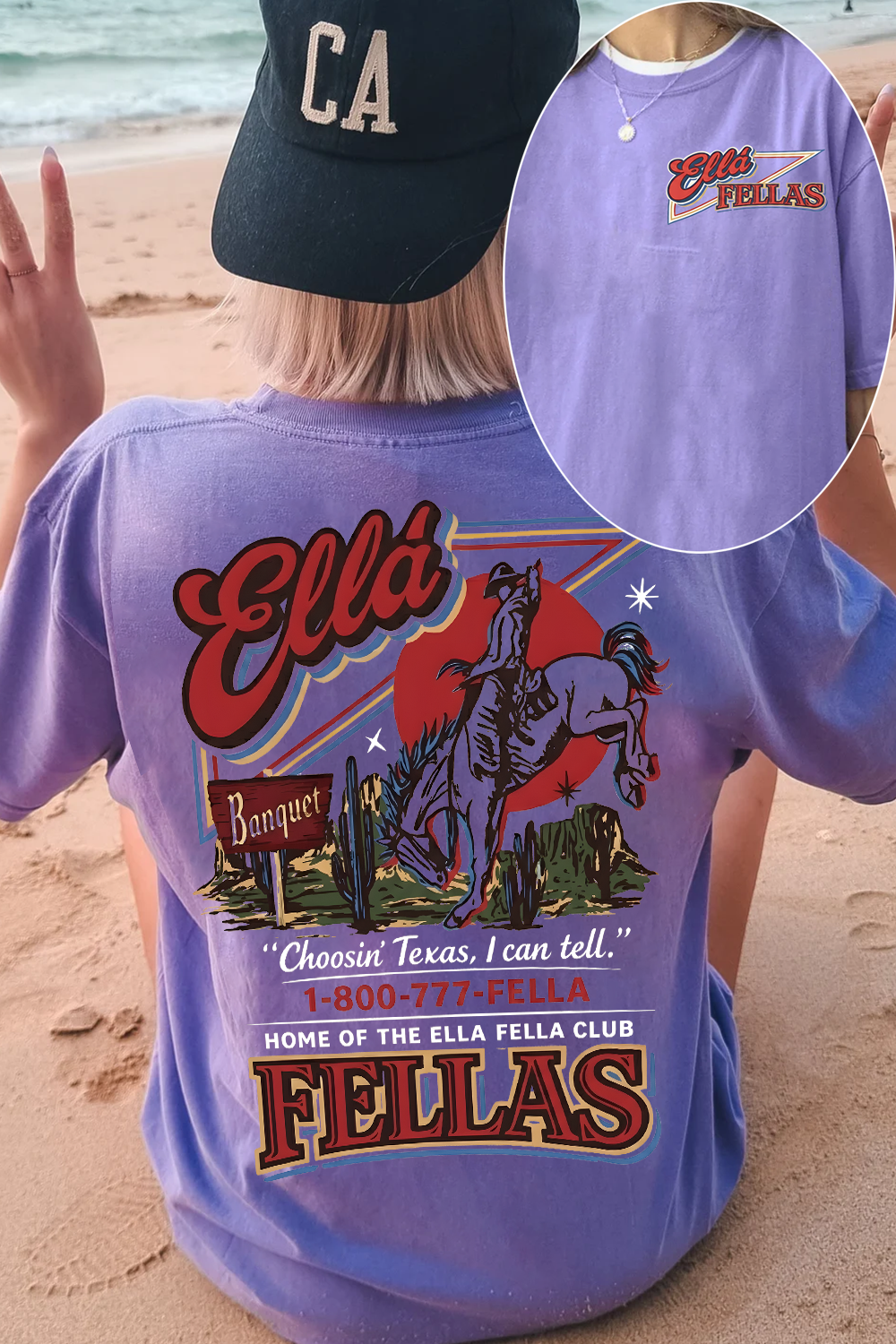 Ella Fella Club 2-Sided Shirt For Women