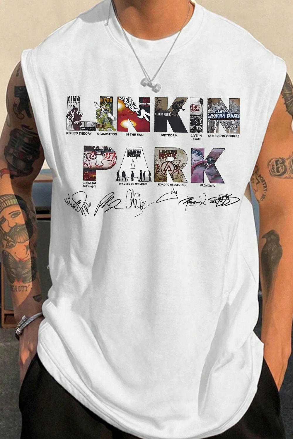 linkin Album Men��s vest