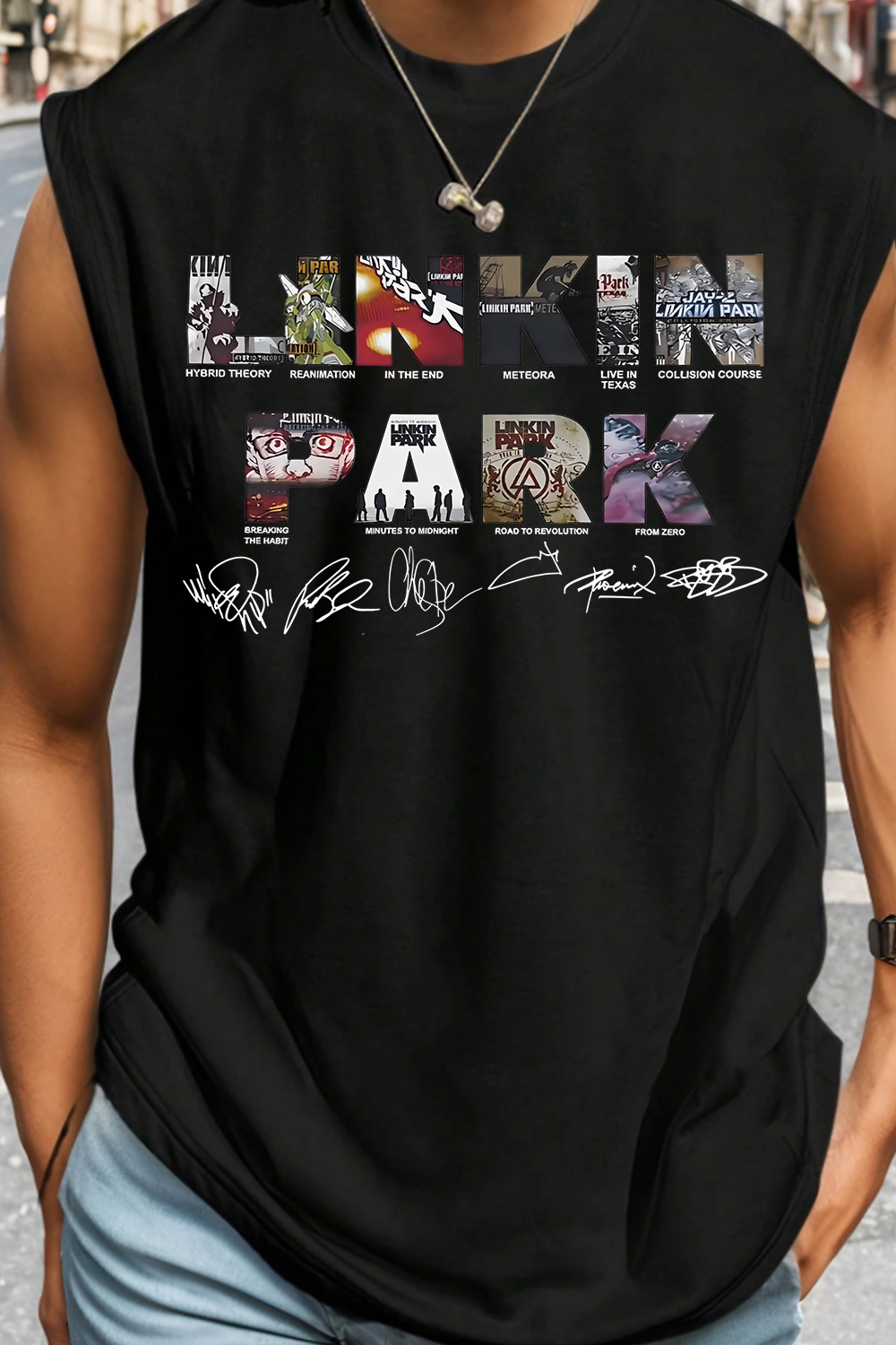 linkin Album Men��s vest