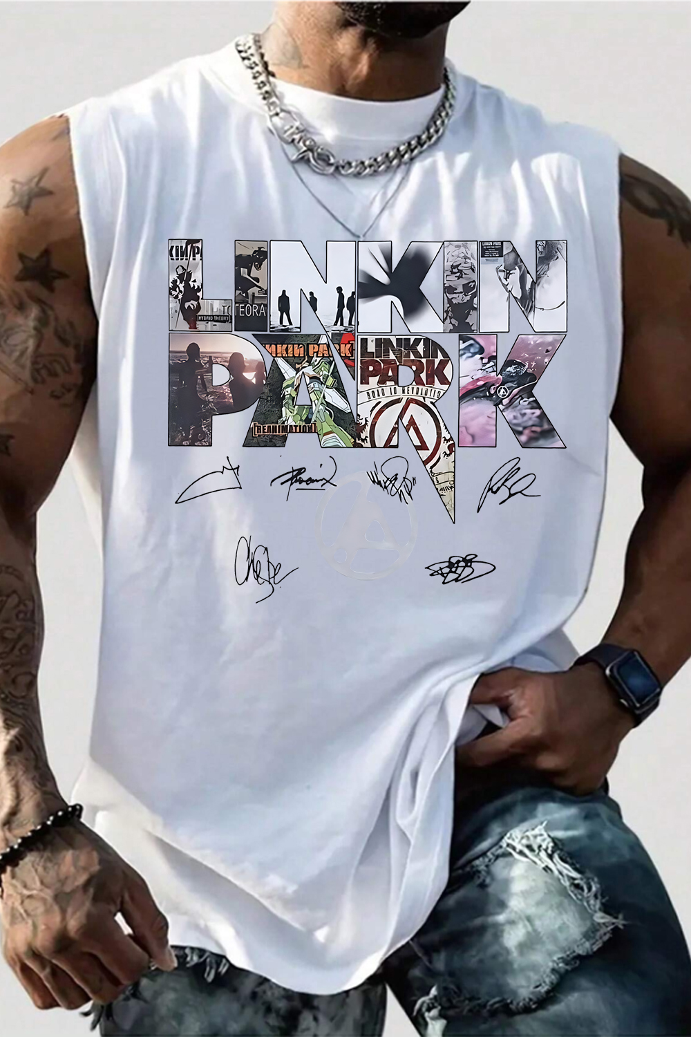 linkin Album Men��s vest