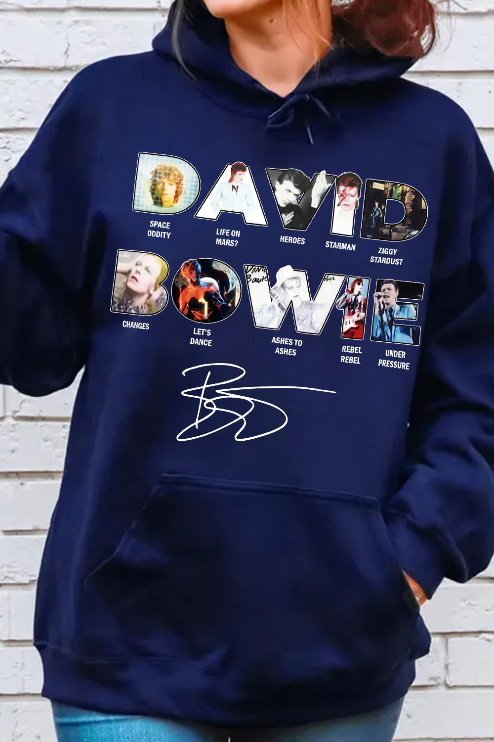 David Bowie Women's Hoodie