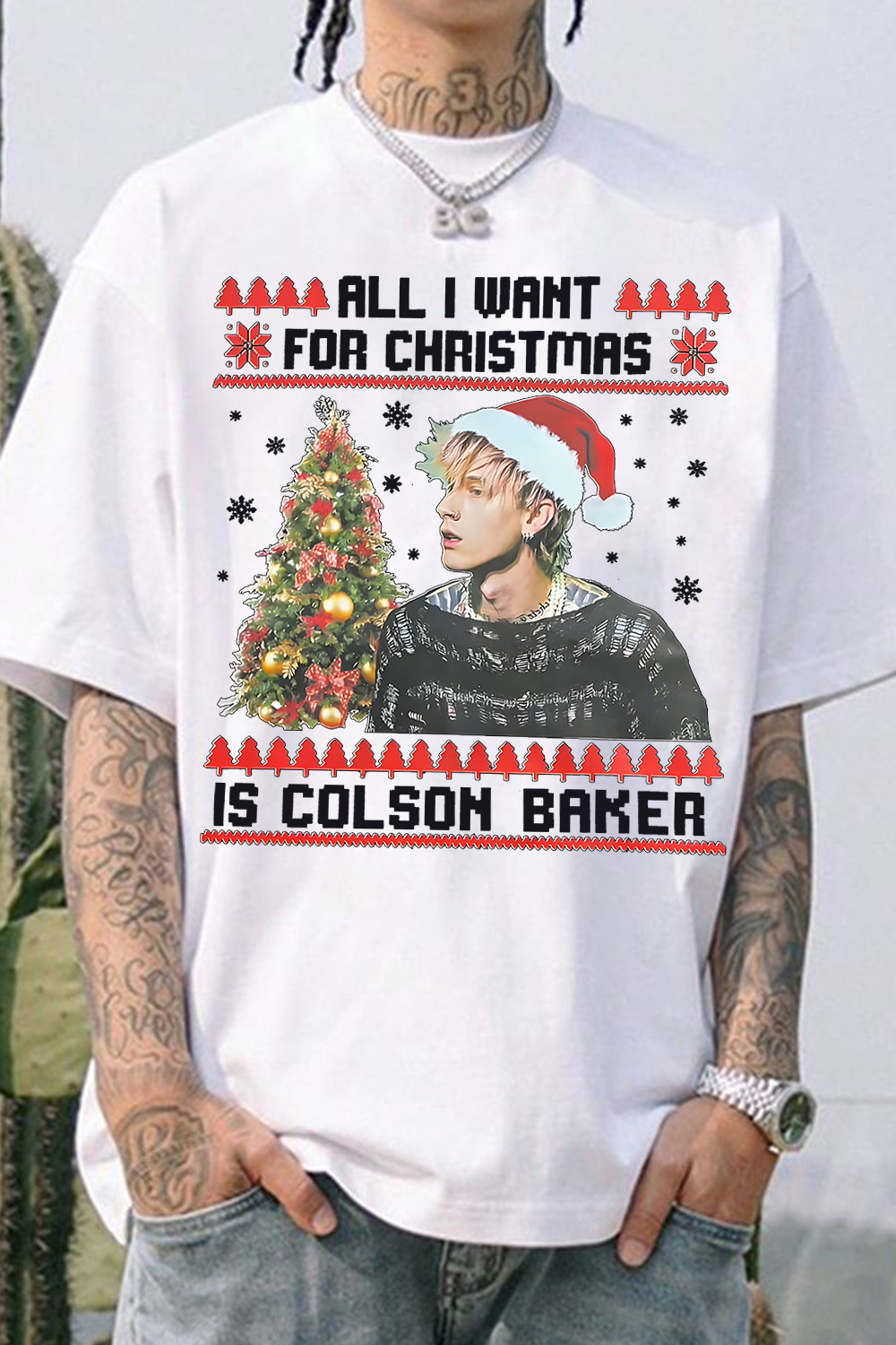 Christmas MGK Tee For Men