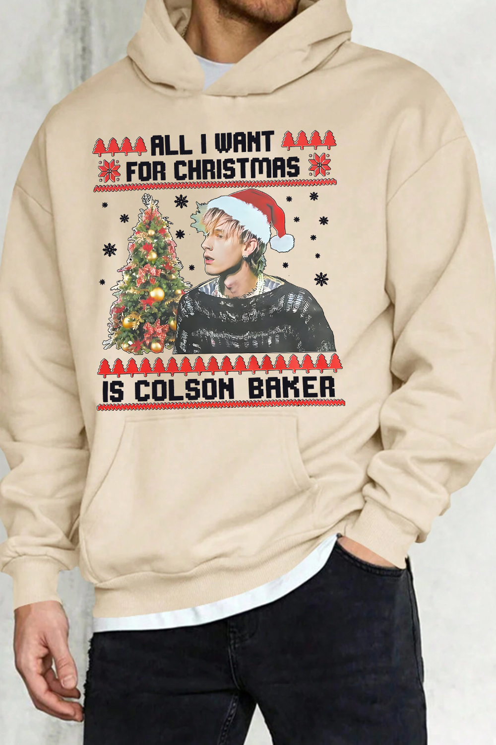 Christmas MGK Men Hoodie