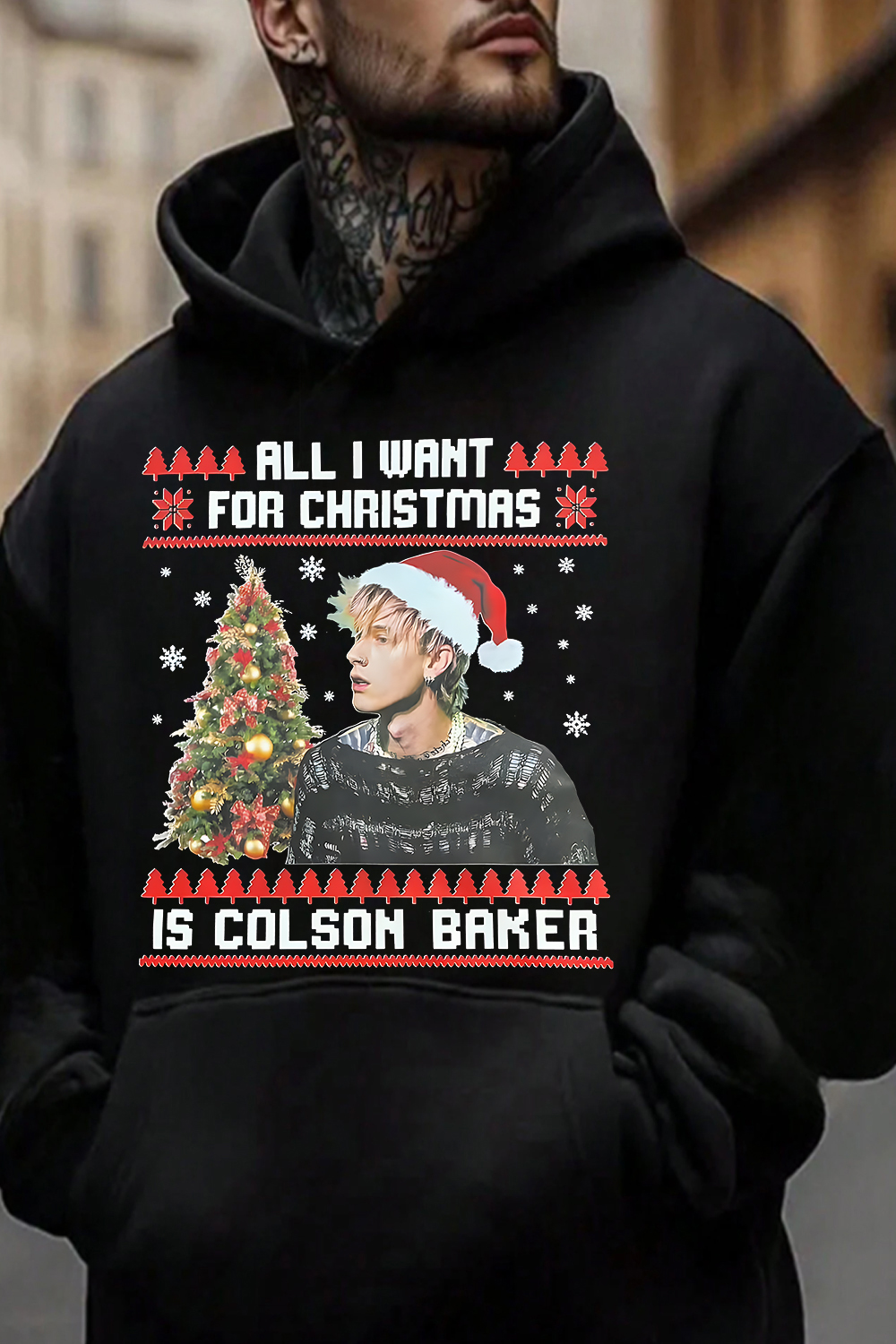 Christmas MGK Men Hoodie