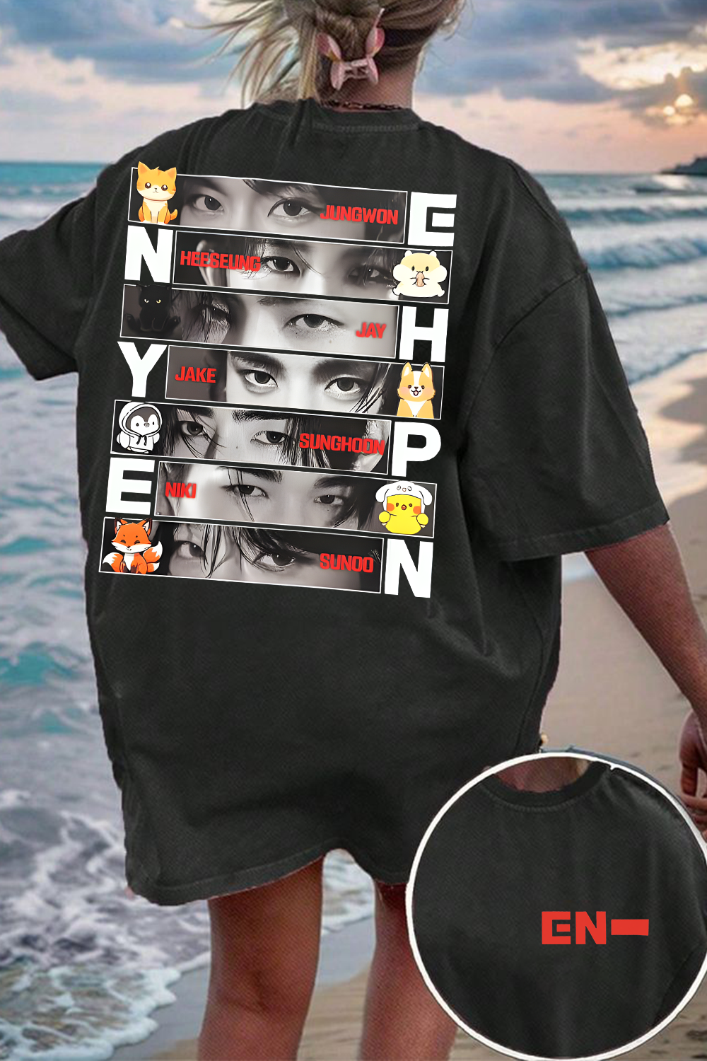 Enhypen 2-Side Fans Shirt