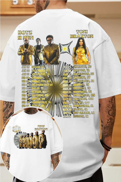 New Edition Way Tour 2026 Tee
