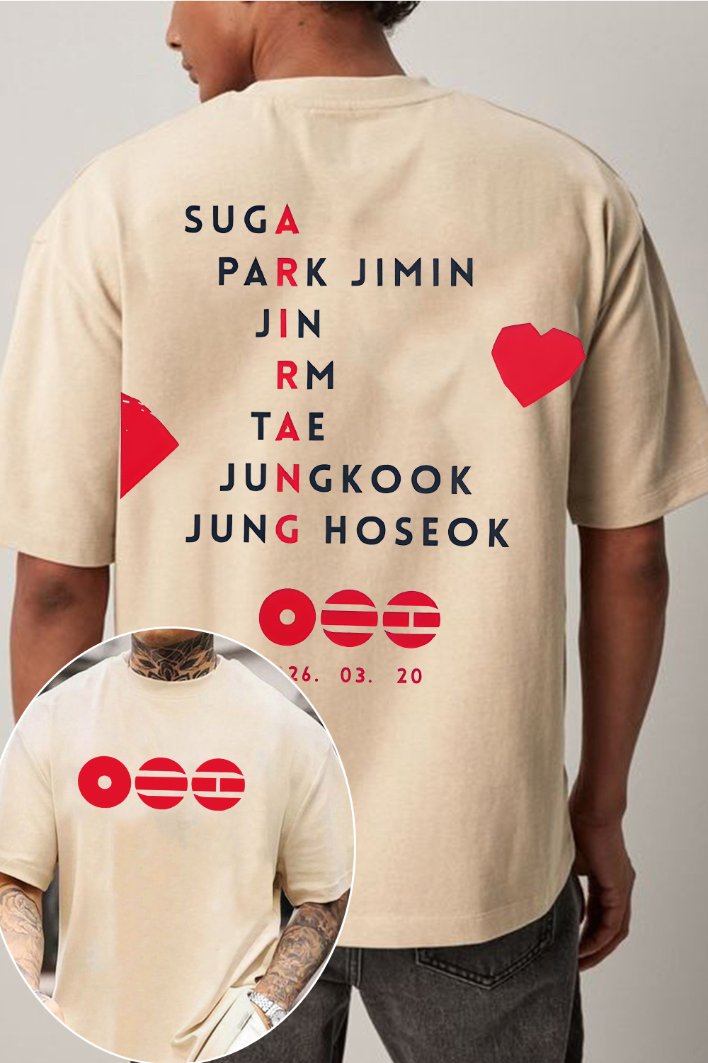 BTS Army Arirang Tee For Men
