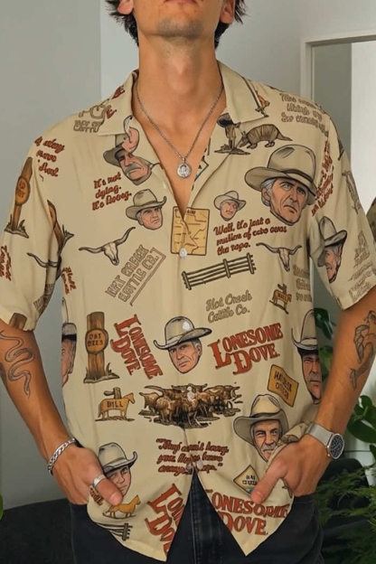 Lonesomedove Movie Hawaiian Shirt