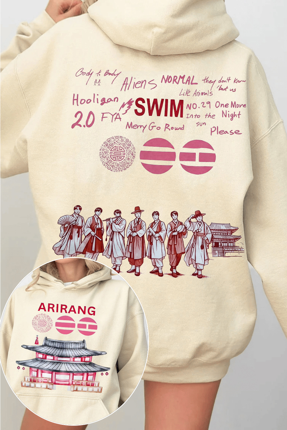 BTS Arirang Album Fans Hoodie