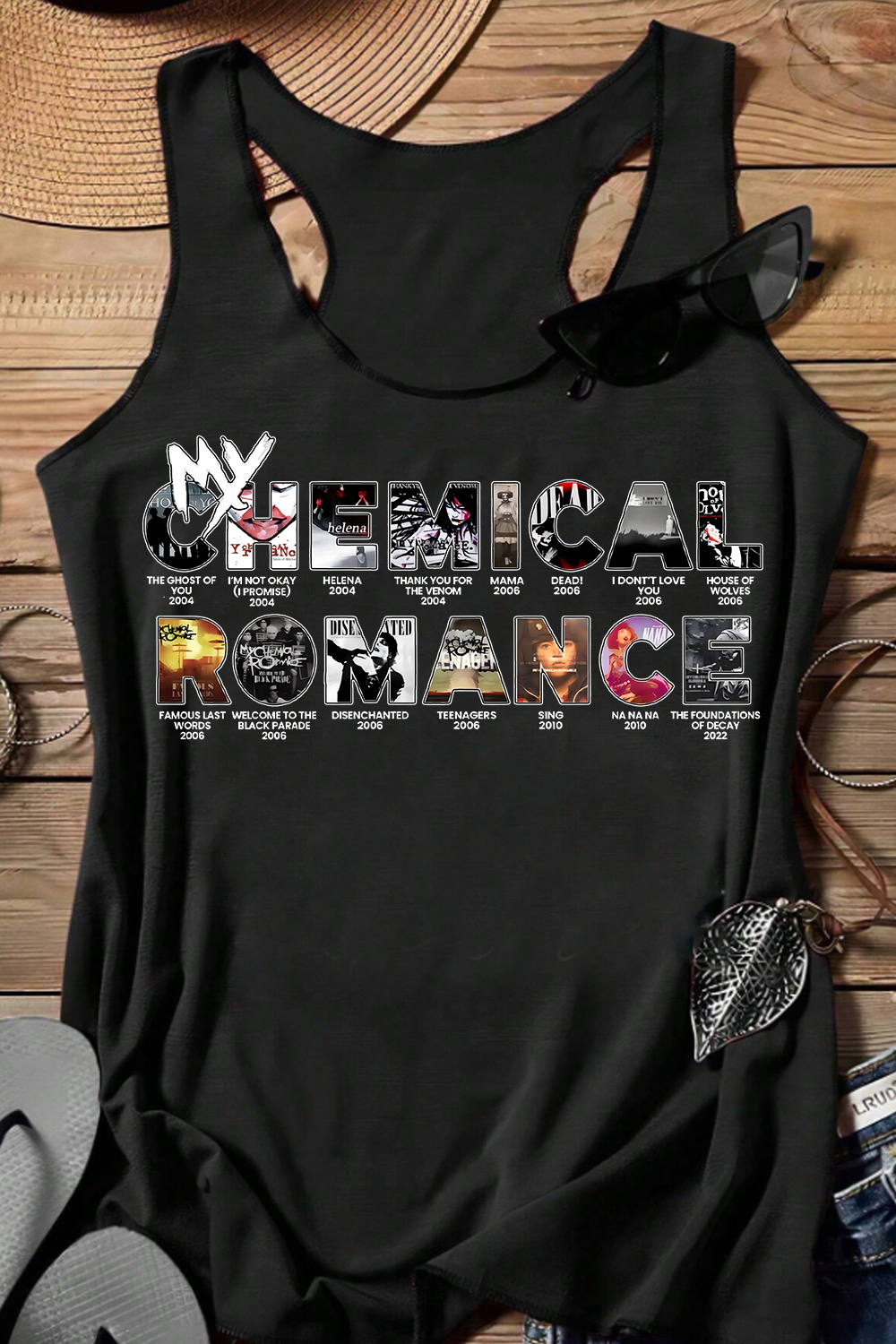 MCR concert 2025 WOMEN vest