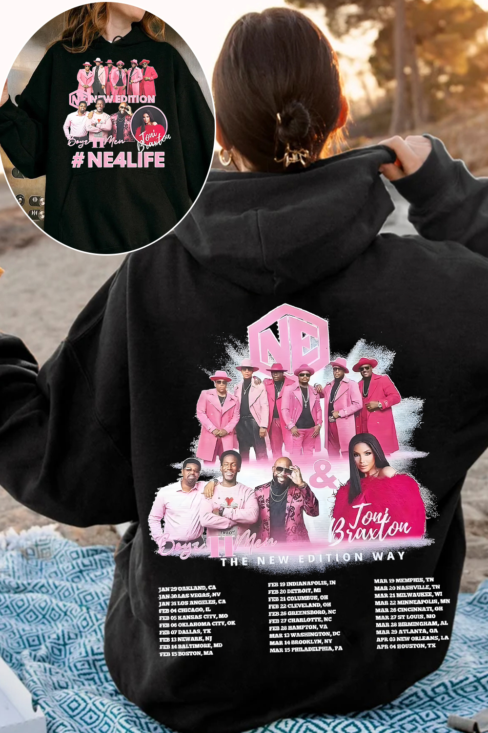 New Edition 2026 Tour Hoodie