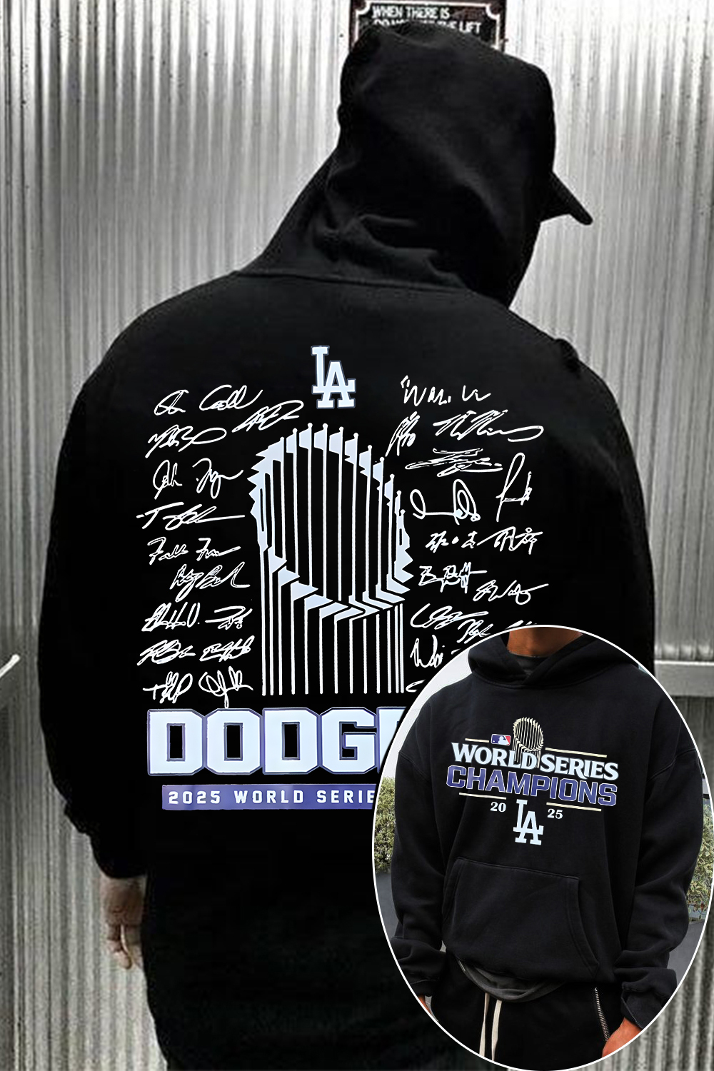 Dodgers 2025 World Series Champions Hoodie