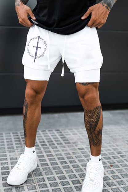 NARSIL LORD OF THE RINGS printed shorts