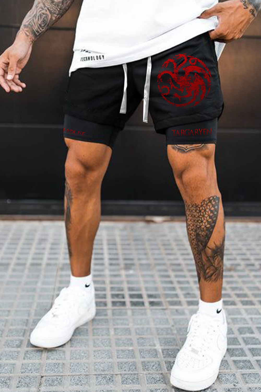 Lord of the Rings fans casual shorts