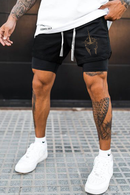 Lord of the Rings printed shorts